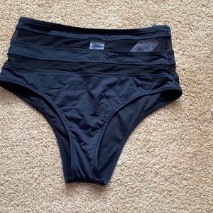 Black mossimo high waist bikini bottom